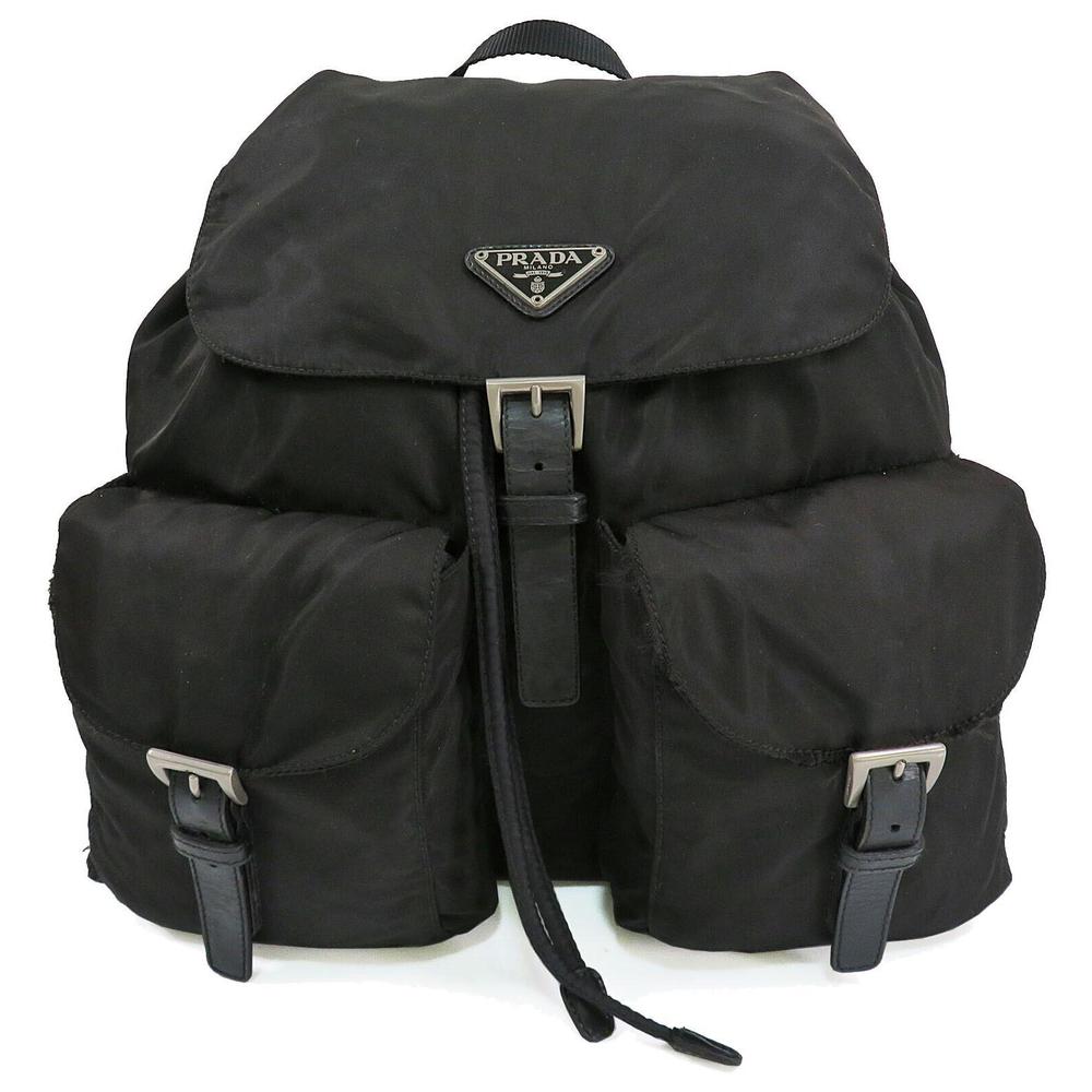 Prada Black Nylon Backpack - Picture 3 of 12